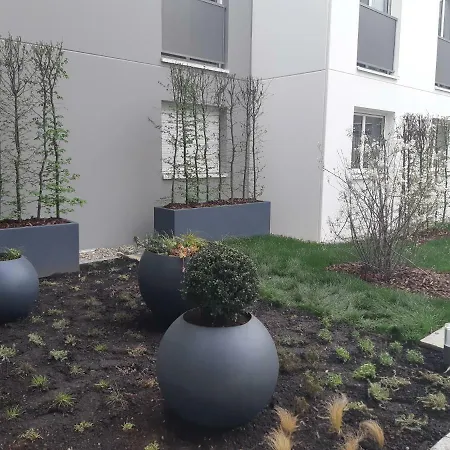 Ferienwohnung Le Carre Des Fleurs Straßburg Exterior foto